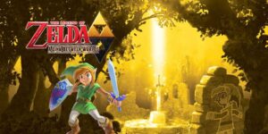 لعبة The legends of Zelda: A link between worlds